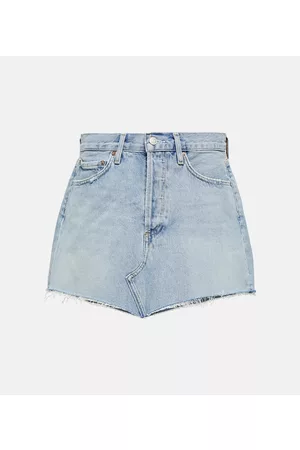 AGOLDE Kobieta Spódnice jeansowe - Denim miniskirt