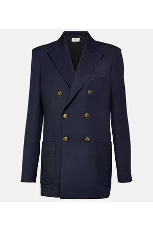 Ami Kobieta Wełny - Double-breasted virgin wool blazer