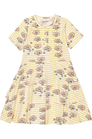 Mini Rodini Kobieta Sukienki Bawełniane - Seashell cotton dress