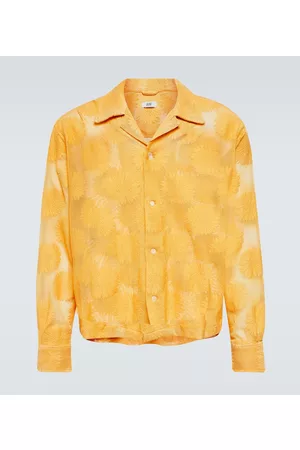 BODE Koszule - Sunflower cotton-blend lace shirt