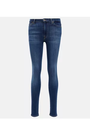 7 for all Mankind Kobieta Skinny - Slim Illusion Luxe high-rise skinny jeans