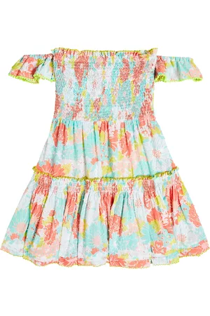 POUPETTE ST BARTH Kobieta Sukienki Bawełniane - Aurora floral cotton dress