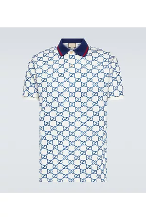 Gucci Koszulki polo - GG cotton-blend polo shirt