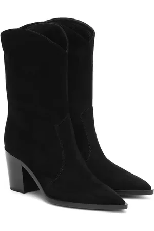 Gianvito Rossi Denver suede ankle boots