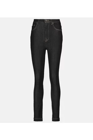 Dolce & Gabbana Kobieta Skinny - High-rise skinny jeans