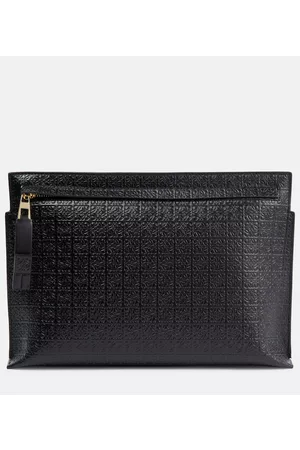 Loewe Kobieta Skórzany - Repeat T leather clutch