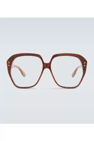 Gucci Oversize - Oversized geometric glasses