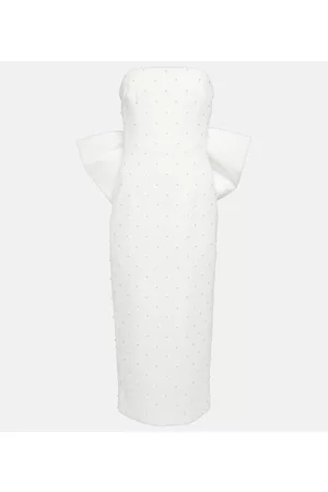 Rebecca Vallance Kobieta Sukienki koktajlowe i wieczorowe - Bridal Perle embellished crÃªpe gown