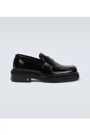 Ami Mokasyny - Patent leather loafers