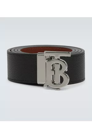 Burberry Paski - Logo leather belt