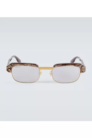 Gucci Okulary przeciwsłoneczne - Rectangular sunglasses