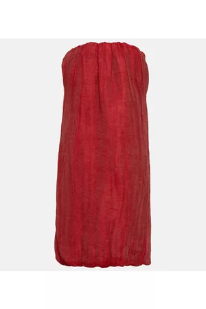 Khaite Kobieta Sukienki Midi - Yara cotton-blend midi dress