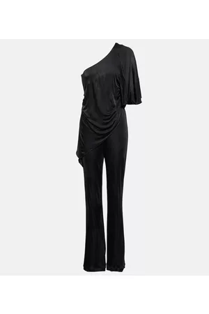 Diane von Furstenberg Kobieta Kombinezony Eleganckie - Talia one-shoulder jersey jumpsuit