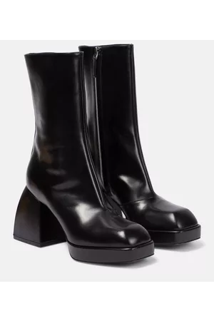 NODALETO Kobieta Botki - Bulla Corta leather platform ankle boots