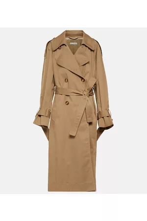 Acne Studios Kobieta Płaszcze Trencze - Cotton trench coat