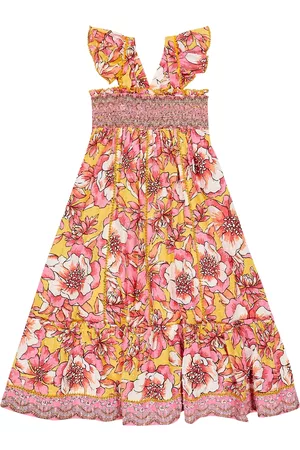 POUPETTE ST BARTH Kobieta Sukienki Bawełniane - Cindy floral cotton dress