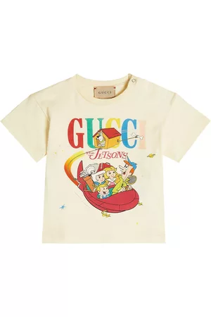 Gucci T-shirty z Krótkimi Rękawami - X The JetsonsÂ© Baby Printed cotton T-shirt