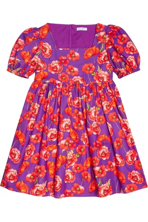 Dolce & Gabbana Kobieta Sukienki Bawełniane - Floral cotton dress
