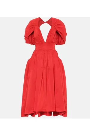 Alexander McQueen Kobieta Sukienki - Pleated faille dress