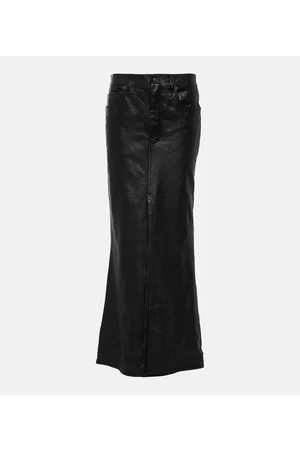 Balenciaga Kobieta Spódnice skórzane - Leather maxi skirt