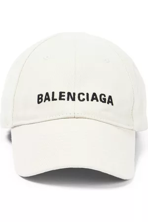 Balenciaga Dziewczynka Czapki z daszkiem - Embroidered cotton cap