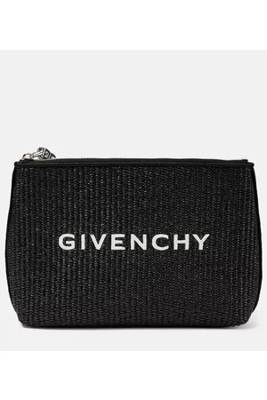 Givenchy Kobieta Kosmetyczki - Logo raffia clutch