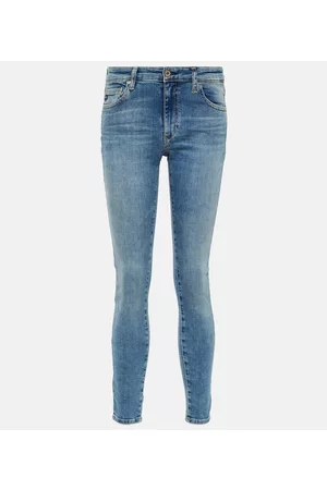AG Jeans Kobieta Skinny - Legging Ankle mid-rise skinny jeans
