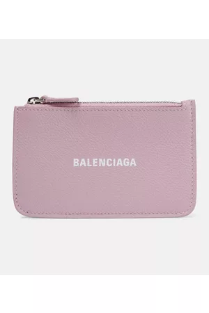 Balenciaga Kobieta Eleganckie - Cash leather card holder