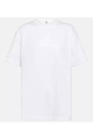 Totême Kobieta T-shirty Oversize - Oversized cotton jersey T-shirt
