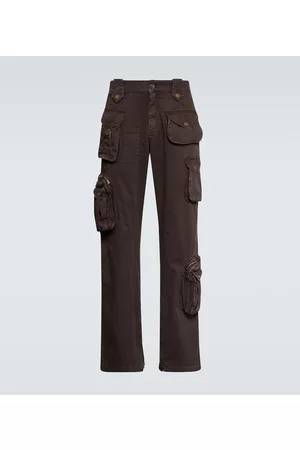 Dolce & Gabbana Straight - Mid-rise straight cargo pants