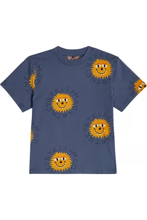 Stella McCartney Koszule - Printed cotton T-shirt