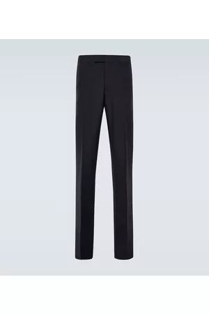 Burberry Straight - Straight wool-blend pants