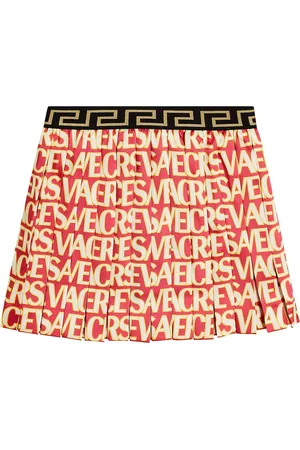 VERSACE Kobieta Spódnice plisowane - Versace Allover pleated skirt