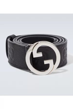 Gucci Paski - Blondie Interlocking G leather belt