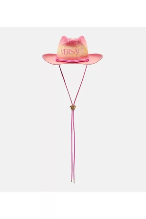 VERSACE Kobieta Kapelusze - Logo cowboy hat