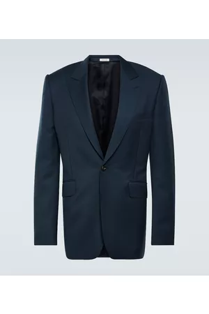 Alexander McQueen Żakiety - Wool and mohair suit jacket