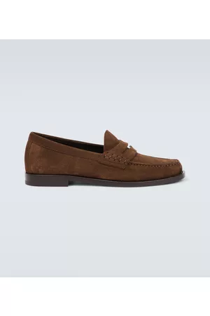Burberry Mokasyny - Rupert suede loafers