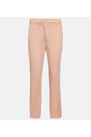 Max Mara Kobieta Rurki - Pegno slim jersey pants