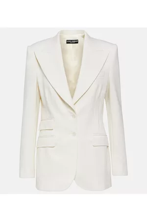 Dolce & Gabbana Kobieta Wełny - Wool-blend blazer
