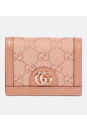 Gucci Kobieta Mini Torebki - Ophidia Mini leather-trimmed wallet