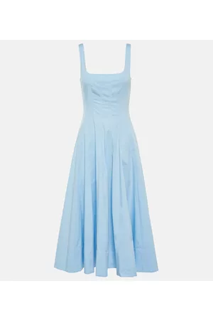 Staud Kobieta Sukienki - Wells pleated dress