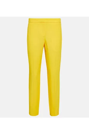 Alexander McQueen Kobieta Straight - High-rise straight pants