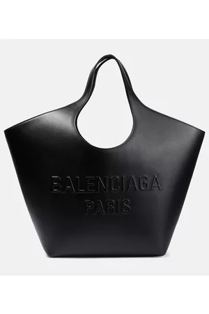 Balenciaga Kobieta Torebki - Debossed leather tote bag