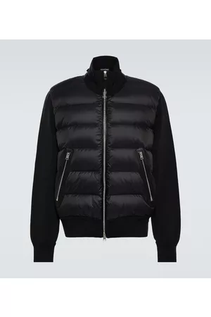 Tom Ford Luksusowe - Down-paneled blouson jacket