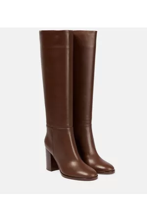 Gianvito Rossi Kobieta Botki - Santiago knee-high leather boots