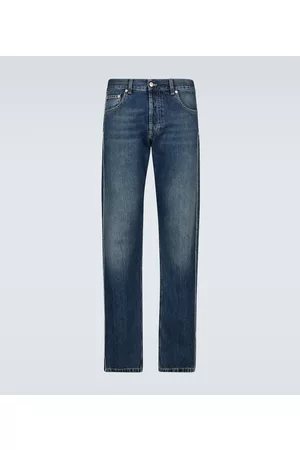 Alexander McQueen Jeansy - Hybrid denim jeans