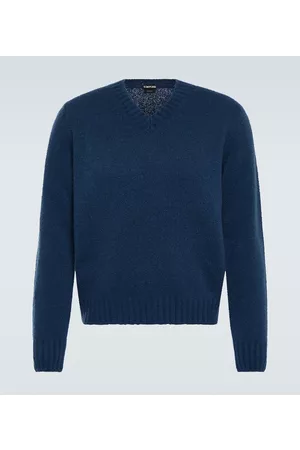 Tom Ford Swetry i Pulowery - Cashmere and silk-blend sweater