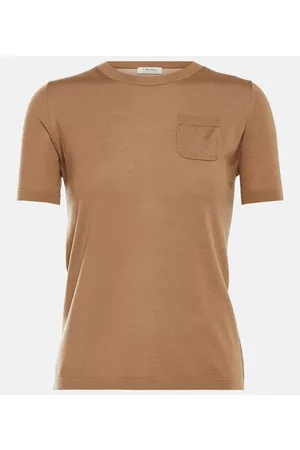 Max Mara Kobieta Koszule - Egidio wool T-shirt
