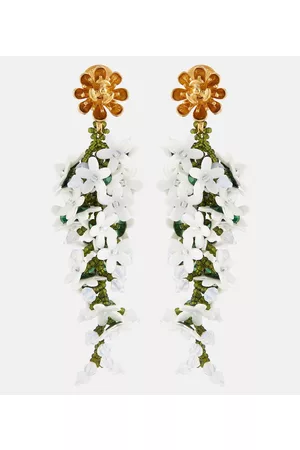 Oscar de la Renta Kobieta Kolczyki - Cascading Flower earrings