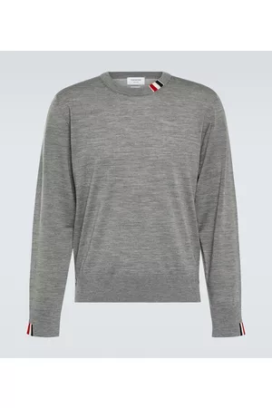 Thom Browne Swetry i Pulowery - Wool jersey sweater